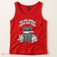 Do No Harm Take No Shit Tank Top thumb 2