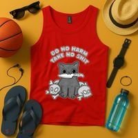 Do No Harm Take No Shit Tank Top thumb 4