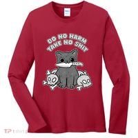 Do No Harm Take No Shit Women's Long Sleeve Shirt thumb 0