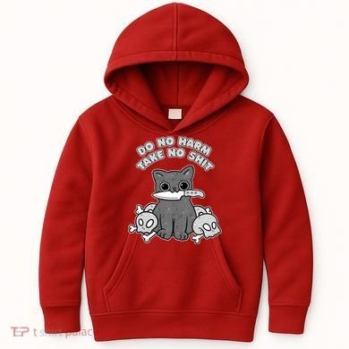 Do No Harm Take No Shit Kids Hoodie