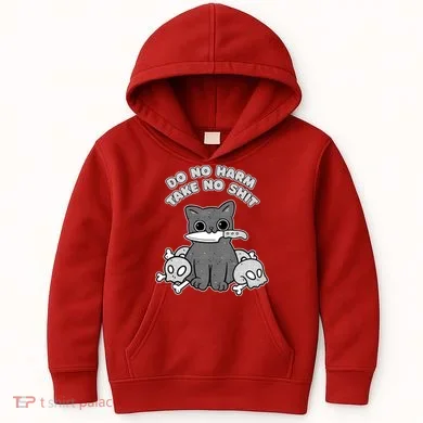 Do No Harm Take No Shit Kids Hoodie