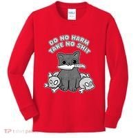 Do No Harm Take No Shit Kids Long Sleeve Shirt thumb 0