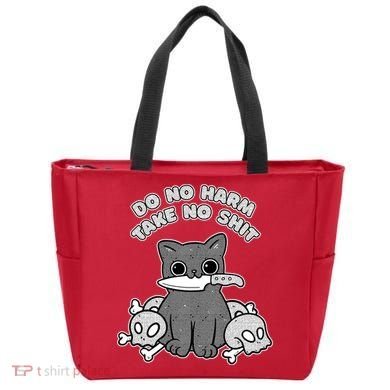 Do No Harm Take No Shit Tote Bag
