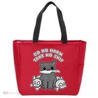 Do No Harm Take No Shit Tote Bag thumb 0