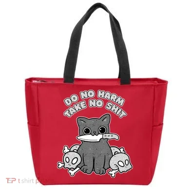 Do No Harm Take No Shit Tote Bag