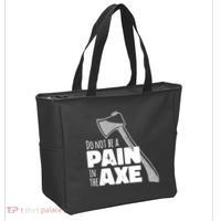 Do Not Be A Pain In The Axe Tote Bag thumb 2
