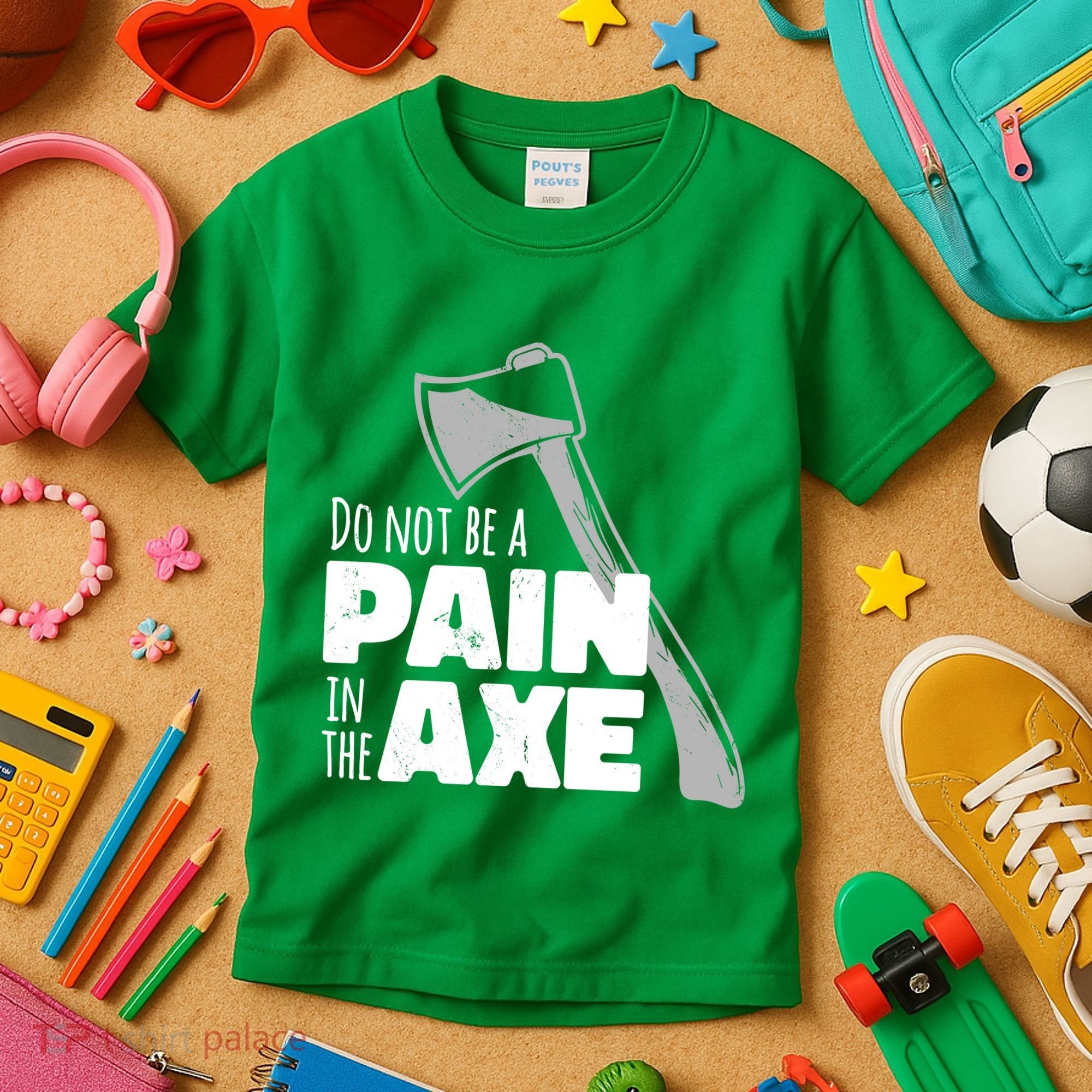 Do Not Be A Pain In The Axe Kids T-Shirt