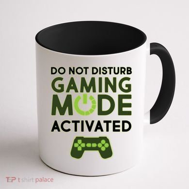Do Not Disturb Gaming Mode Activated Coffee Mug back