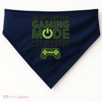 Do Not Disturb Gaming Mode Activated USA-Made Doggie Bandana thumb 0