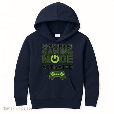 Do Not Disturb Gaming Mode Activated Kids Hoodie