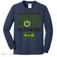 Do Not Disturb Gaming Mode Activated Kids Long Sleeve Shirt thumb 0