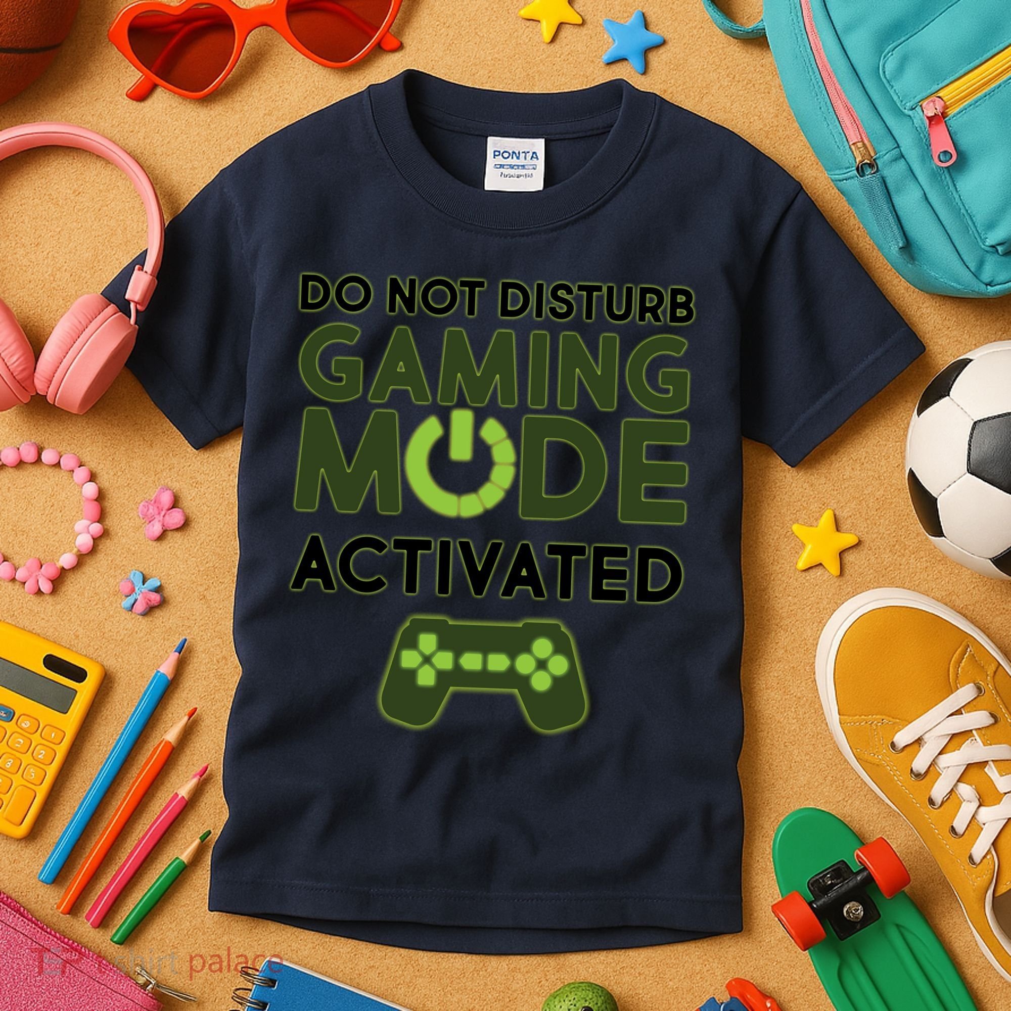 Do Not Disturb Gaming Mode Activated Kids T-Shirt