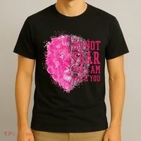 Do Not Fear For I Am With You Pink Lion T-Shirt thumb 3