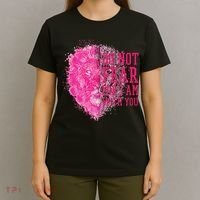Do Not Fear For I Am With You Pink Lion T-Shirt thumb 4