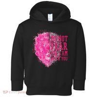 Do Not Fear For I Am With You Pink Lion Toddler Hoodie thumb 0