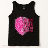 Do Not Fear For I Am With You Pink Lion Tank Top thumb 2