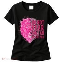 Do Not Fear For I Am With You Pink Lion Women's T-Shirt thumb 0