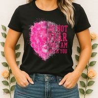 Do Not Fear For I Am With You Pink Lion Women's T-Shirt thumb 2