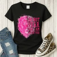 Do Not Fear For I Am With You Pink Lion Women's T-Shirt thumb 3