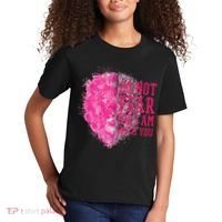 Do Not Fear For I Am With You Pink Lion Kids T-Shirt thumb 2