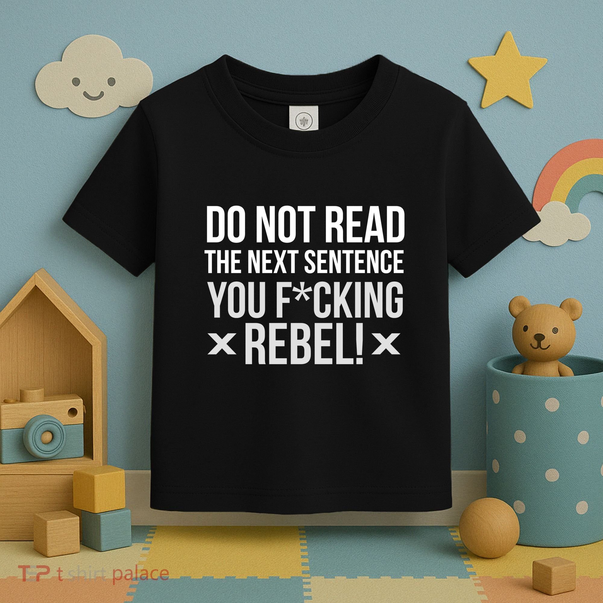 Do Not Read Funny Rebel Toddler T-Shirt