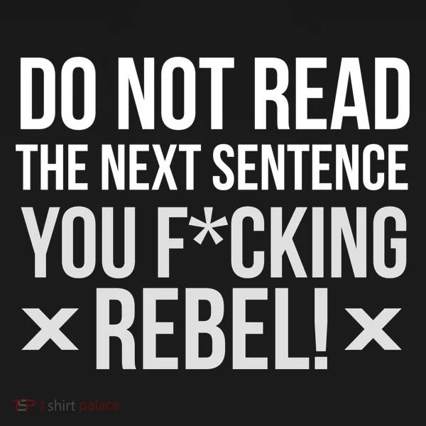 Do Not Read Funny Rebel Women's T-Shirt