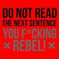 Do Not Read Funny Rebel Santa Hat thumb 1