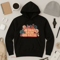 Do What Makes You Happy Retro Hoodie thumb 3