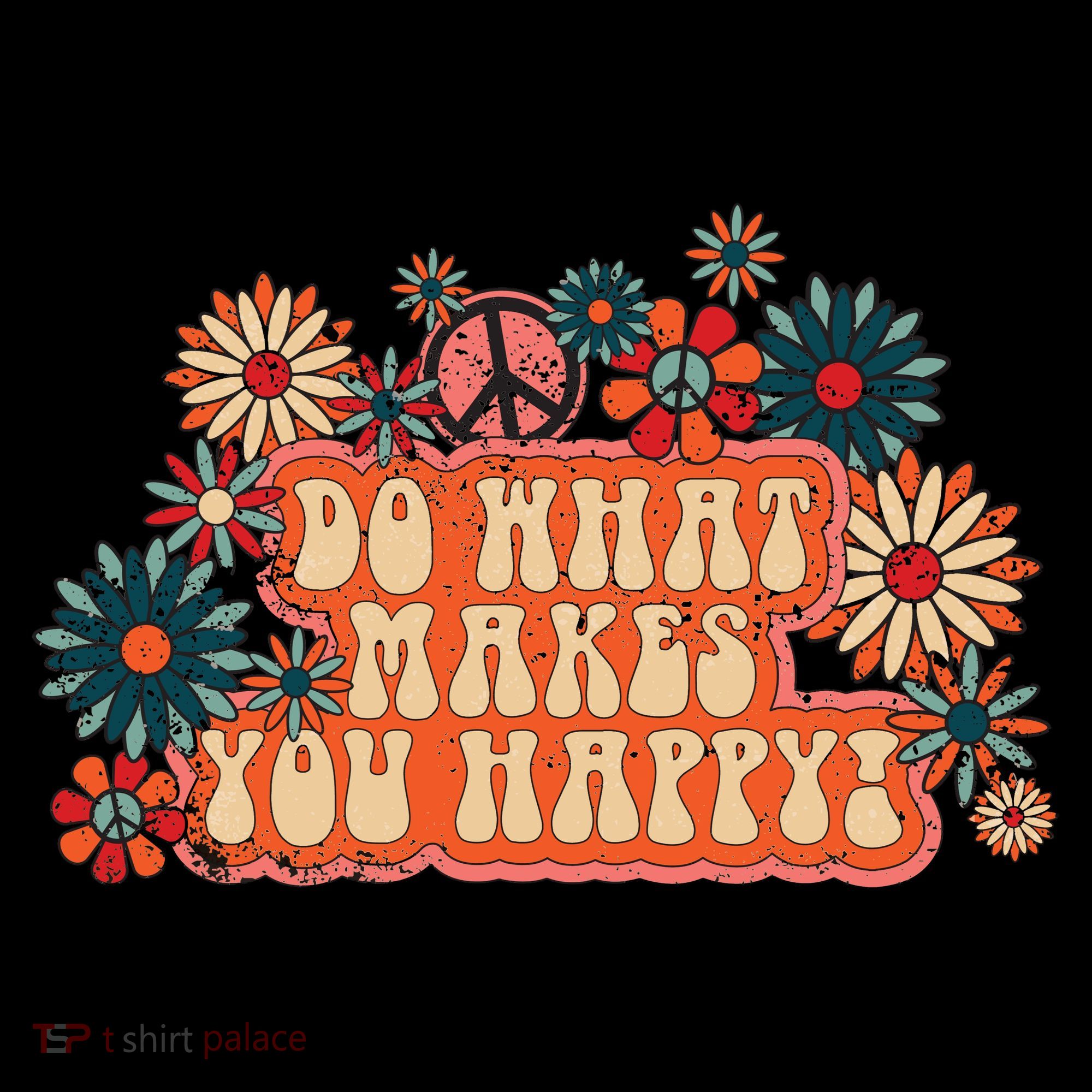Do What Makes You Happy Retro Coffee Mug