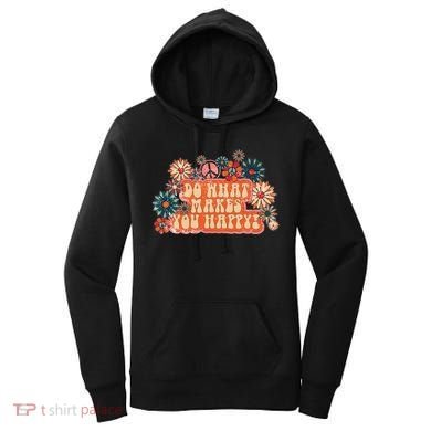 Do What Makes You Happy Retro Women's Hoodie