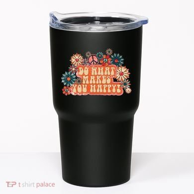 Do What Makes You Happy Retro Tumbler