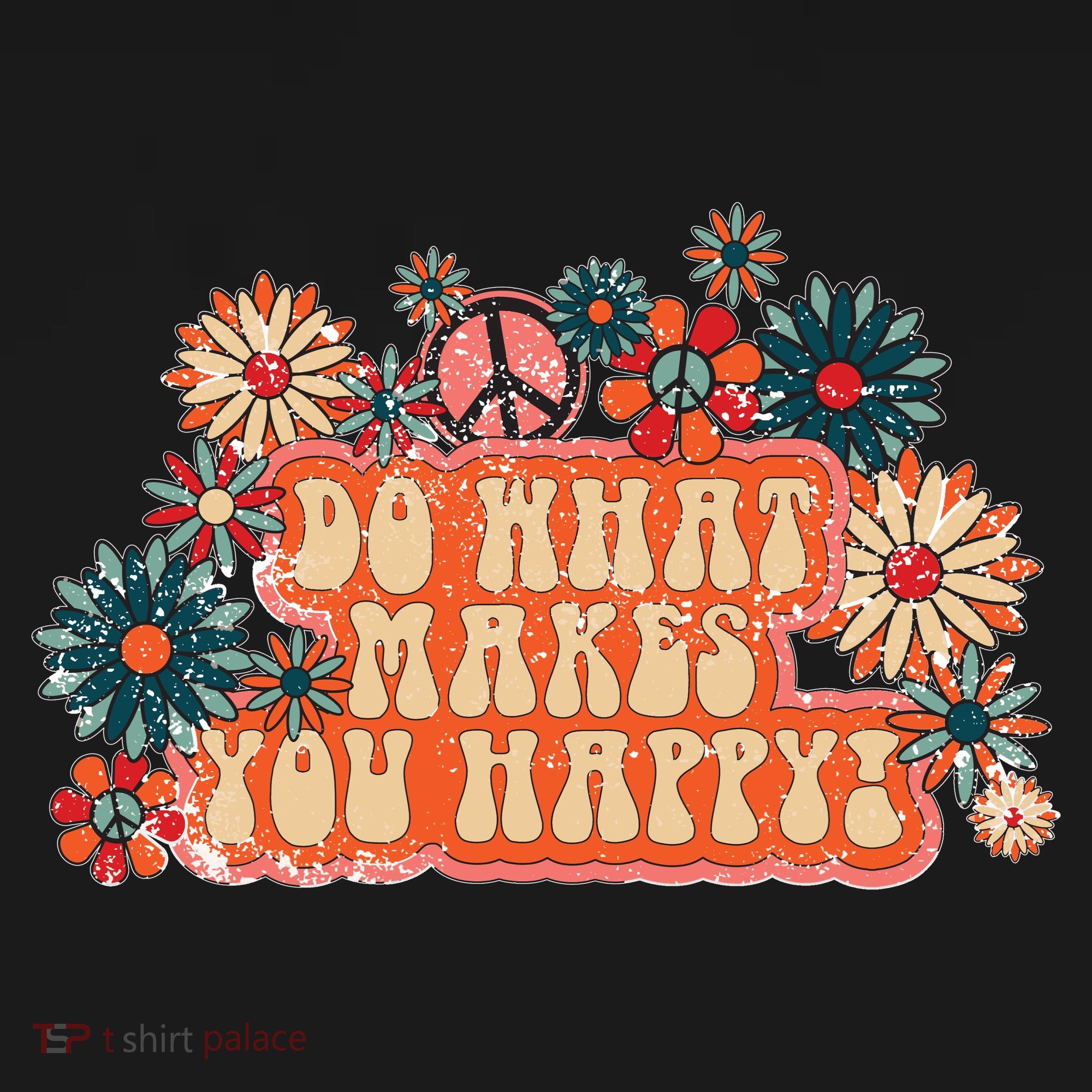 Do What Makes You Happy Retro Women's Tank Top