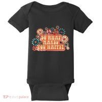 Do What Makes You Happy Retro Baby Bodysuit thumb 0