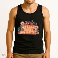 Do What Makes You Happy Retro Tank Top thumb 3