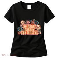 Do What Makes You Happy Retro Women's T-Shirt thumb 0