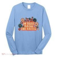 Do What Makes You Happy Retro Long Sleeve Shirt thumb 0