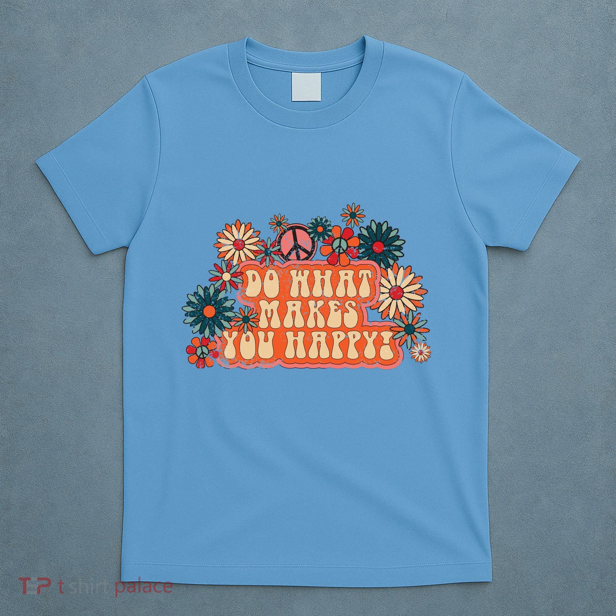 Do What Makes You Happy Retro T-Shirt