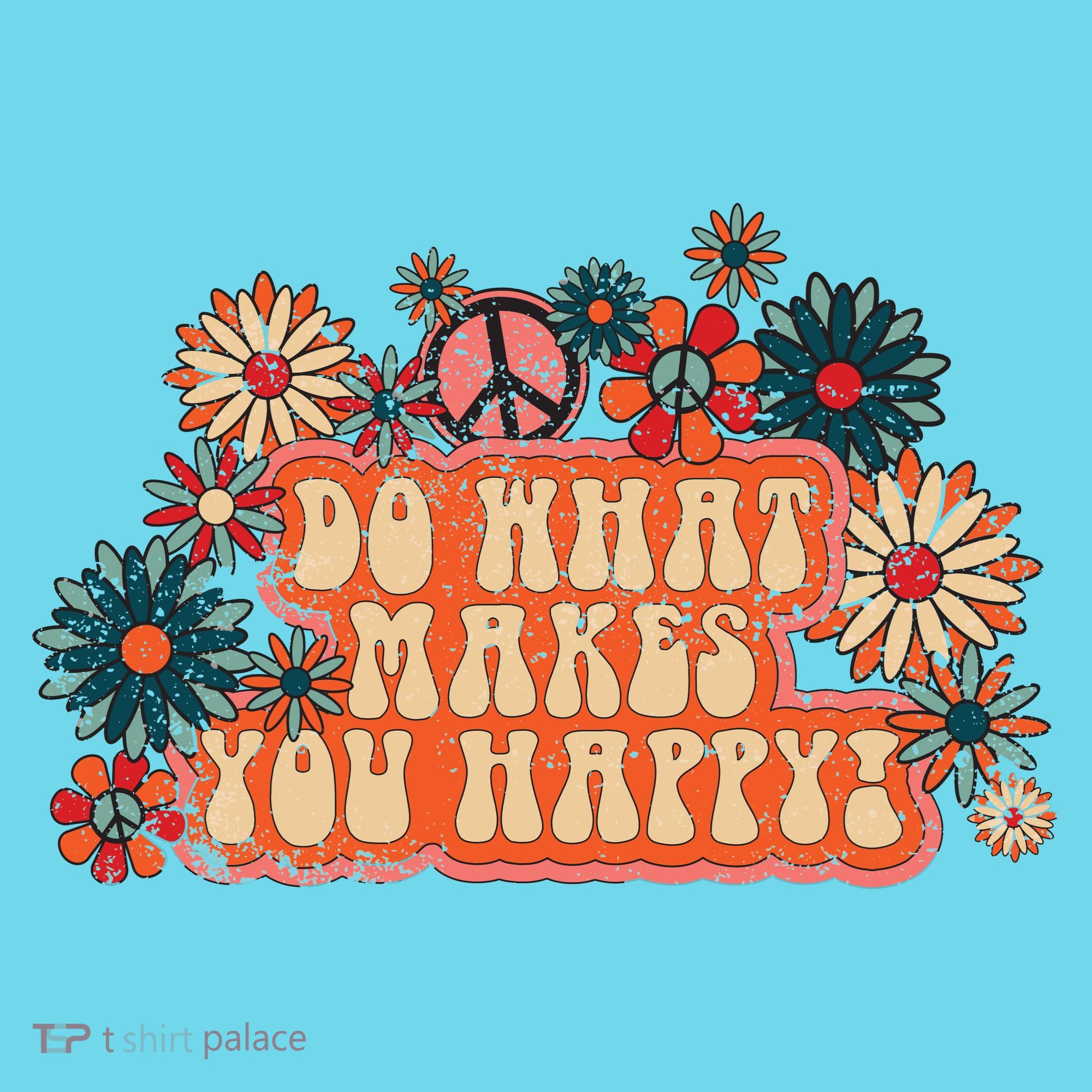 Do What Makes You Happy Retro T-Shirt