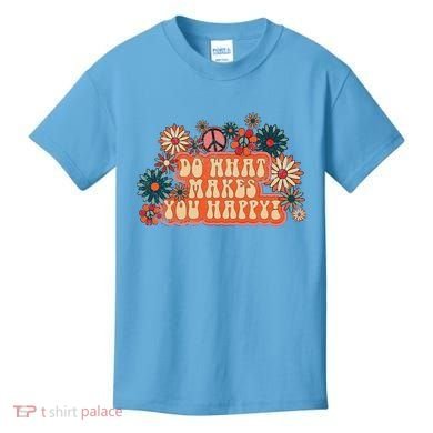Do What Makes You Happy Retro Kids T-Shirt