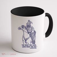 Do What You Want And Love What You Do Genghis Khan Coffee Mug thumb 1