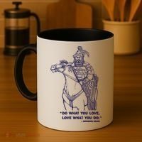 Do What You Want And Love What You Do Genghis Khan Coffee Mug thumb 4