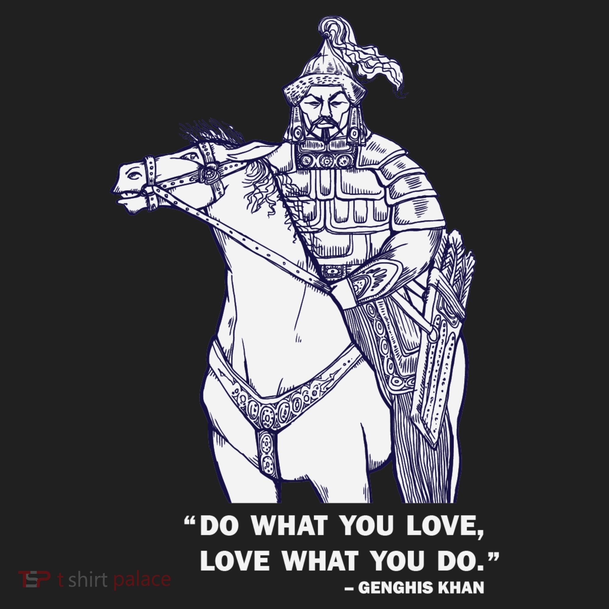 Do What You Want And Love What You Do Genghis Khan Hat