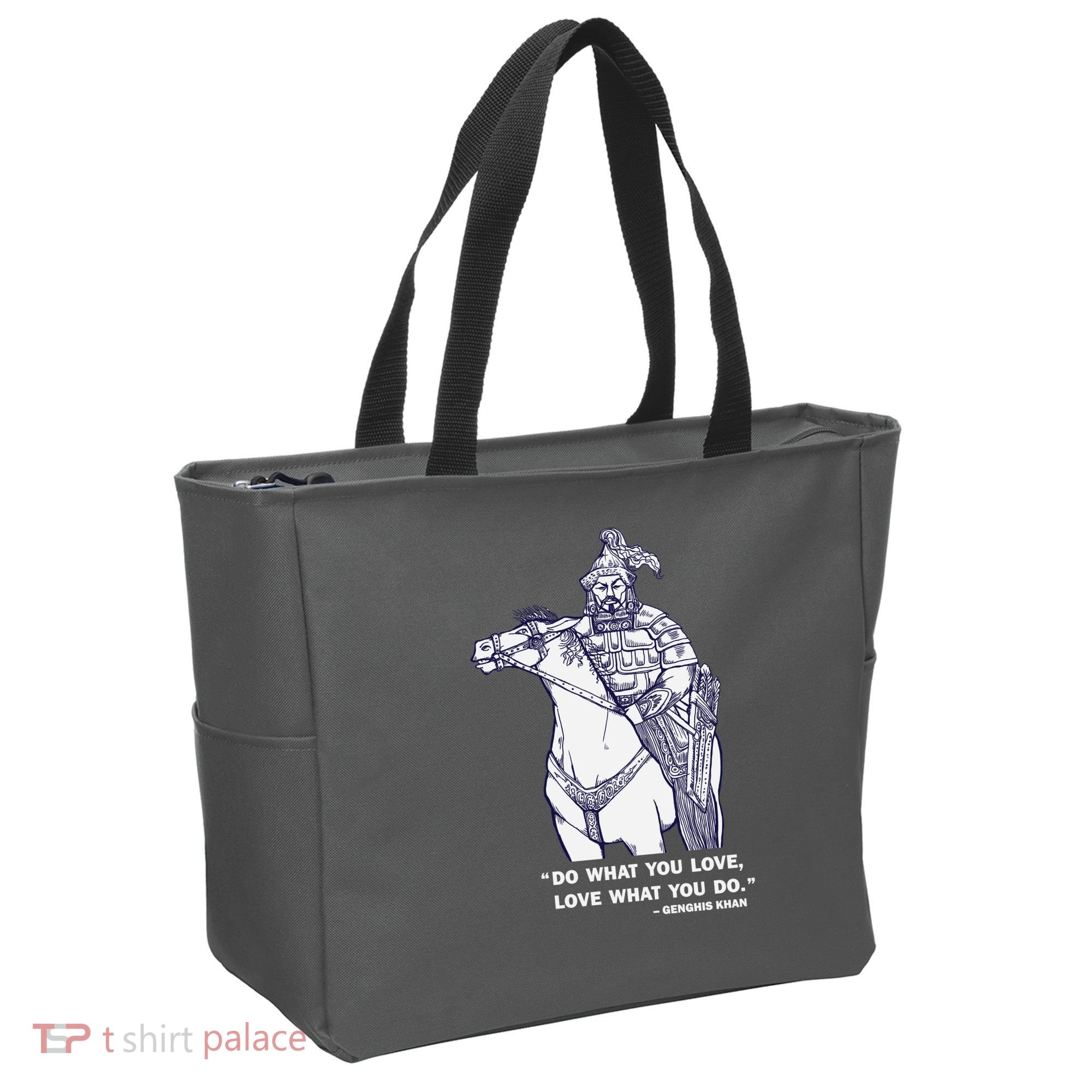 Do What You Want And Love What You Do Genghis Khan Tote Bag