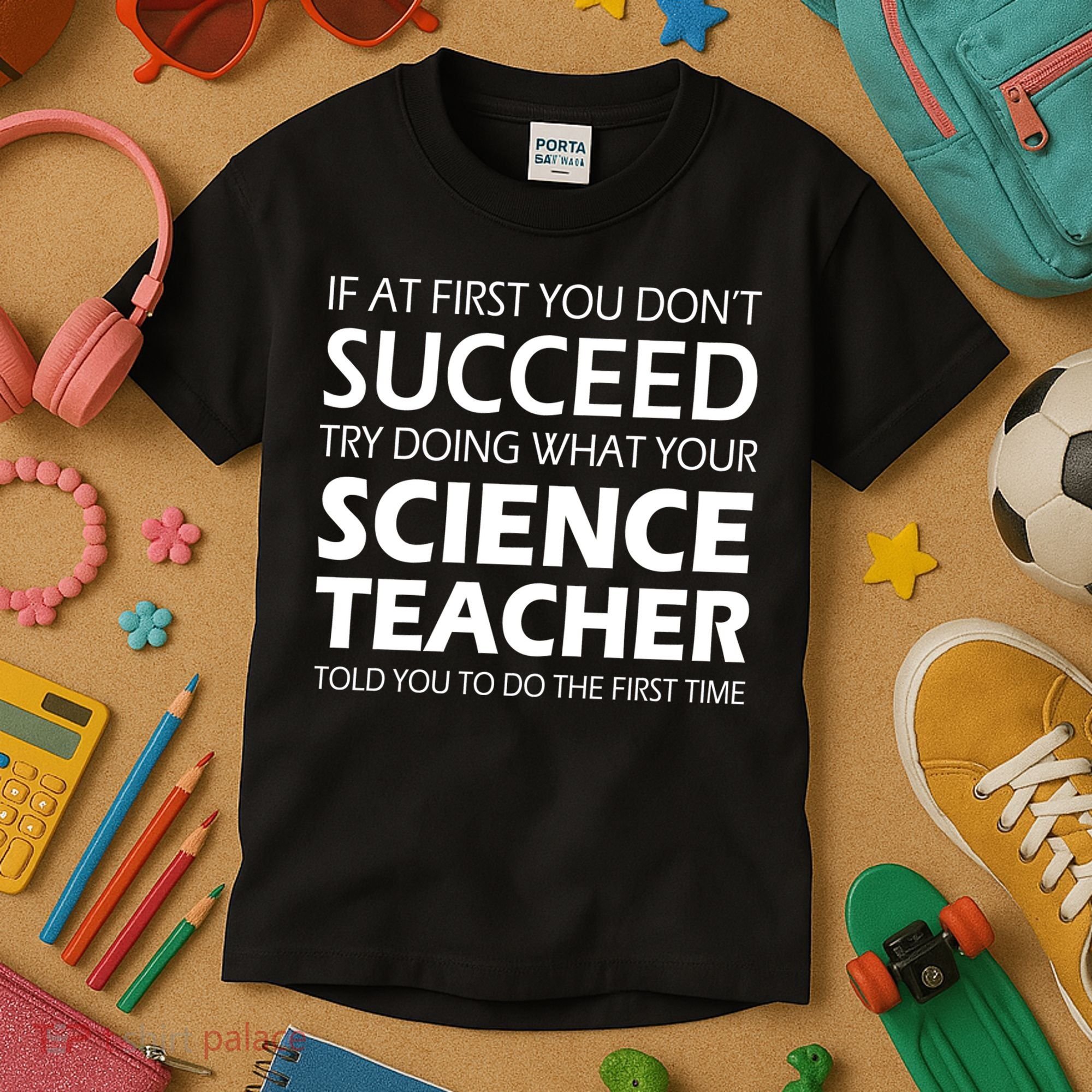 Do What Your Science Teacher Told You Kids T-Shirt
