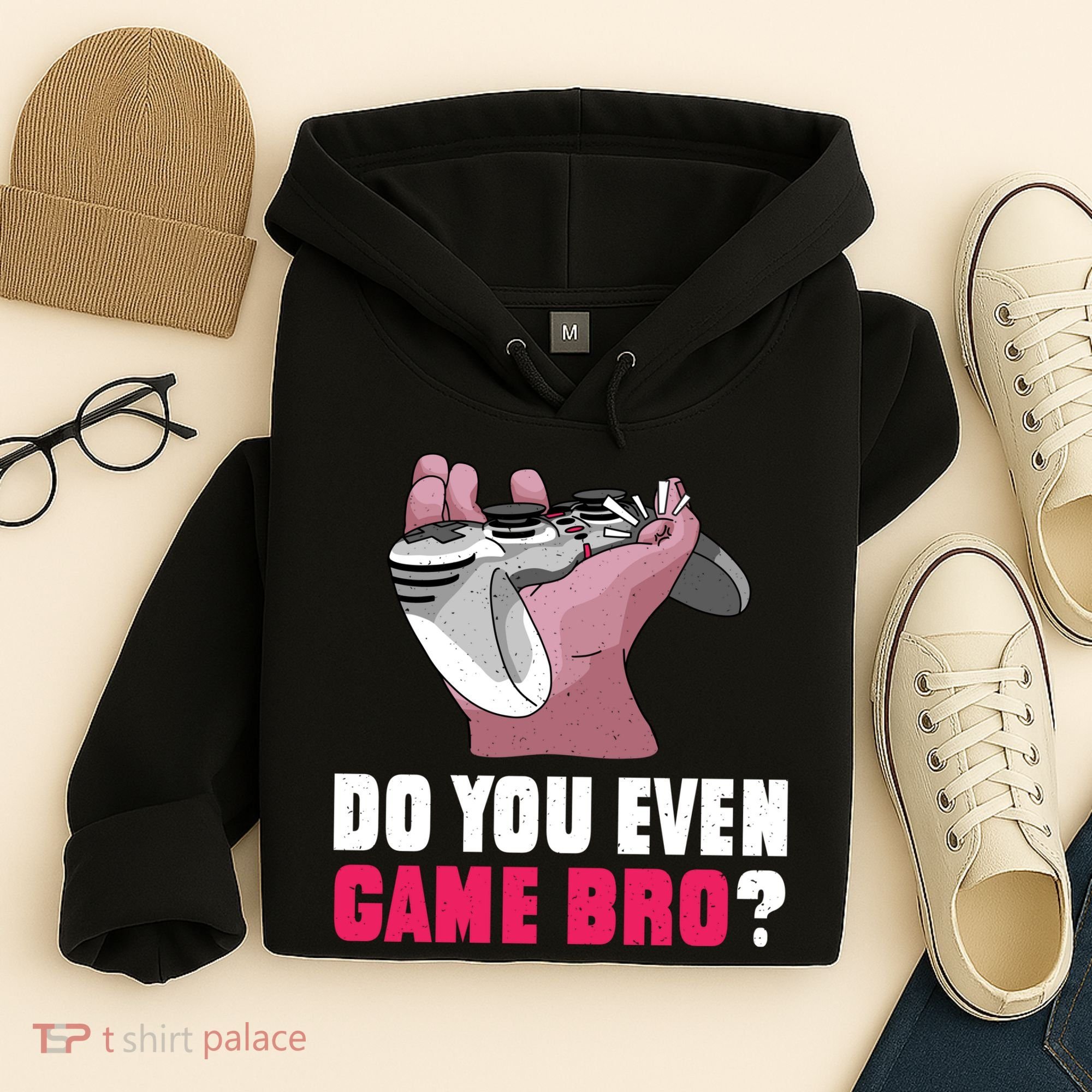 Do You Even Game Bro? Funny Gamer Hoodie