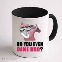 Do You Even Game Bro? Funny Gamer Coffee Mug thumb 1