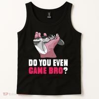Do You Even Game Bro? Funny Gamer Tank Top thumb 2