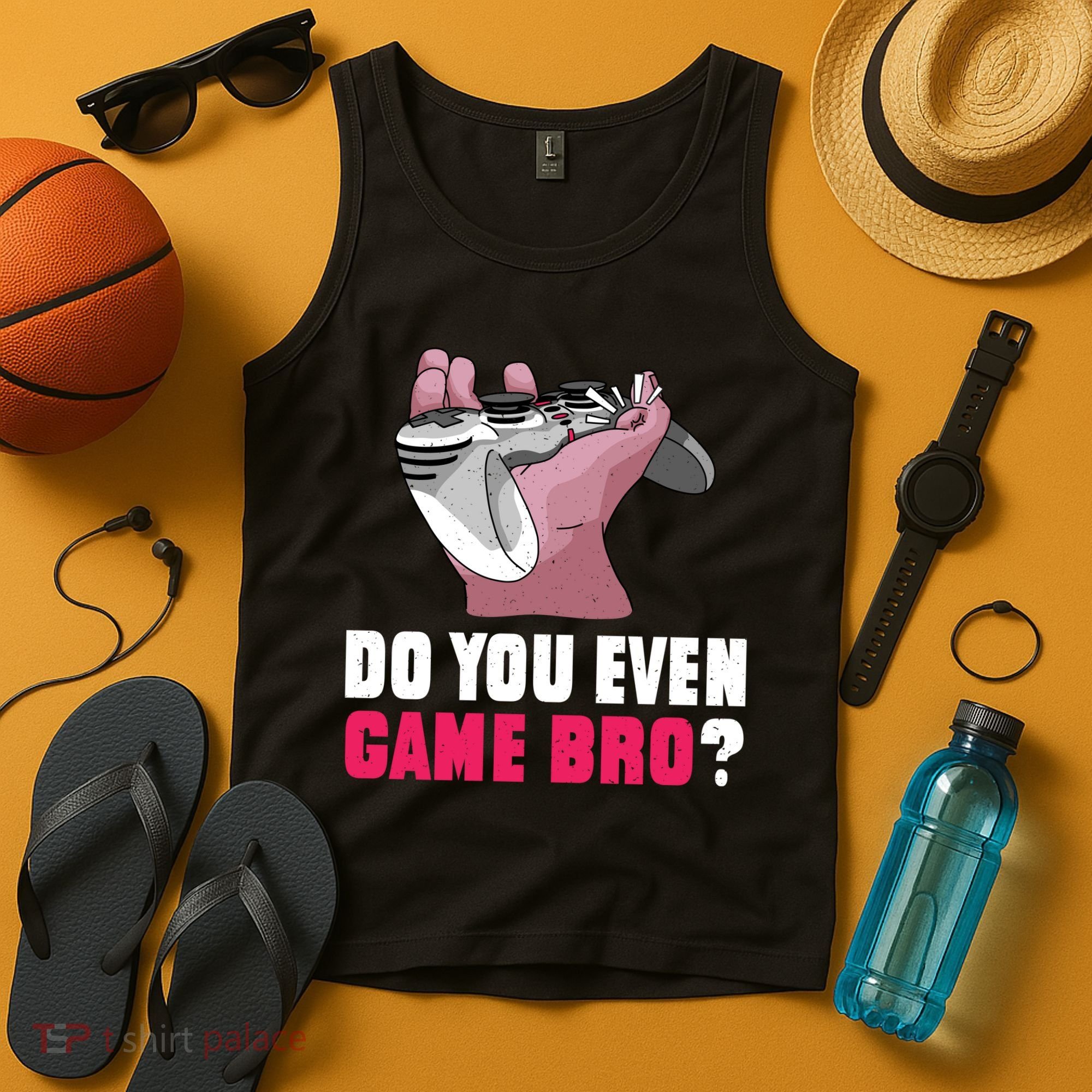 Do You Even Game Bro? Funny Gamer Tank Top