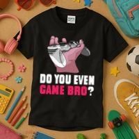 Do You Even Game Bro? Funny Gamer Kids T-Shirt thumb 3