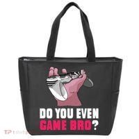 Do You Even Game Bro? Funny Gamer Tote Bag thumb 0